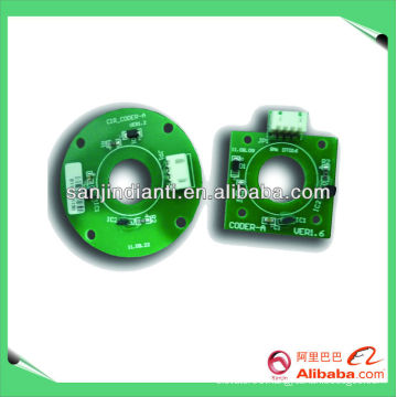 Elevator door machine encoder CODER-A, sealed hollowshaft encoder